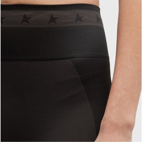 Golden Goose Black Star Leggings and Workout Top size S/M - Picture 4 of 9